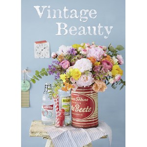 Ravensburger (19505) - "Vintage Flowers" - 1000 piezas