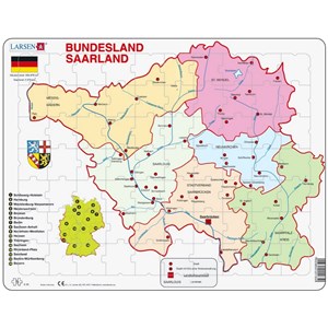 Larsen (K35) - "Bundesland, Saarland" - 70 piezas
