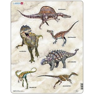 Larsen (X12) - "Dinosaurs" - 30 piezas