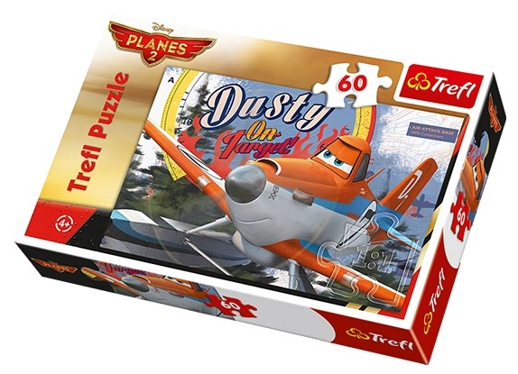 Trefl (17253) - "Planes 2: Dusty on Target" - 60 piezas
