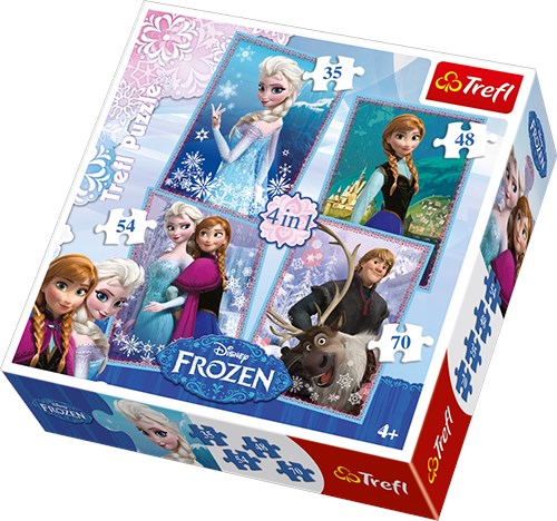 Trefl (34210) - "The Snow Queen" - 35 48 54 70 piezas