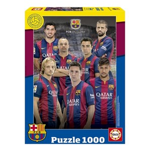 Educa (16300) - "Collage FC Barcelona 2014-2015" - 1000 piezas