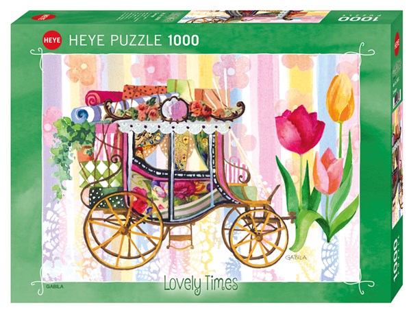 Heye (29780) - Gabila Rissone: "Carriage" - 1000 piezas