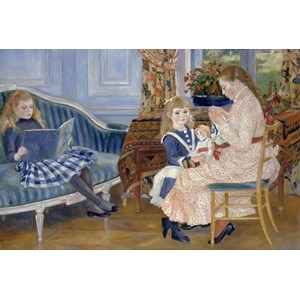 Grafika Kids (00184) - Pierre-Auguste Renoir: "Children's Afternoon at Wargemont, 1884" - 100 piezas