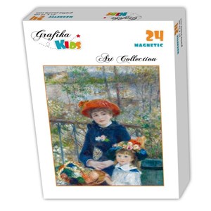 Grafika Kids (00254) - Pierre-Auguste Renoir: "The Two Sisters, On the Terrace, 1881" - 24 piezas