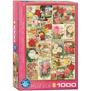 Eurographics (6000-0810) - "Roses Seed Catalogue Collection" - 1000 piezas
