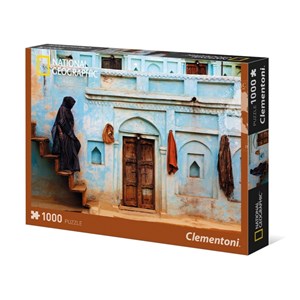 Clementoni (39311) - "Pastel Facade" - 1000 piezas