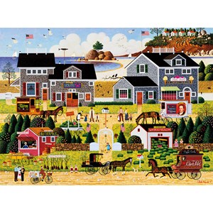Buffalo Games (11444) - Charles Wysocki: "Wescott's Black Cherry Harbor" - 1000 piezas