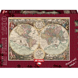 Art Puzzle (4631) - "World Map" - 1500 piezas