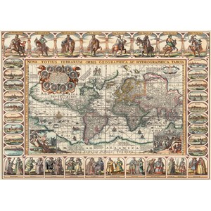 Art Puzzle (4711) - "Ancient World Map" - 2000 piezas