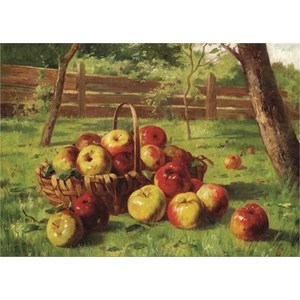 Gold Puzzle (60768) - Karl Vikas: "Apple Harvest" - 500 piezas