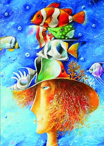 Gold Puzzle (60560) - Yuri Macik: "Bonet" - 1000 piezas