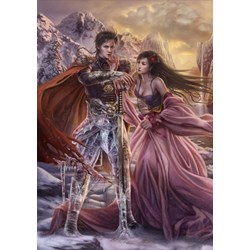 Grafika (00968) - Cris Ortega: "Over the Hills where the Ice melts" - 1000 piezas