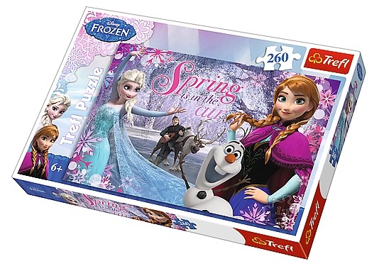 Trefl (13195) - "The Snow Queen, Spring is in the Air" - 260 piezas