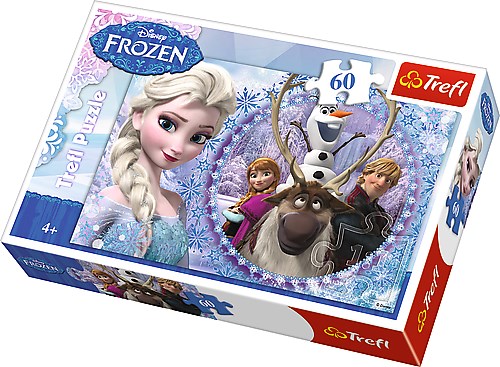 Trefl (17275) - "Disney Frozen" - 60 piezas