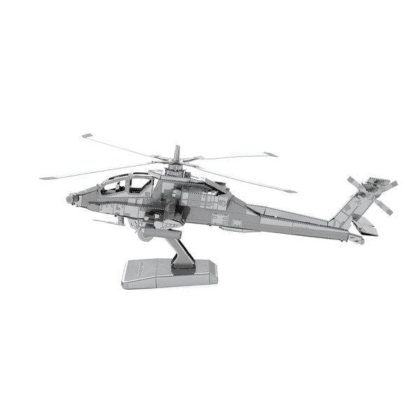 Metal Earth (Metal-Earth-MMS083) - "Apache AH-64" - 20 piezas