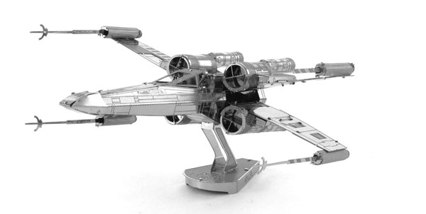 Metal Earth (Metal-Earth-MMS257) - "Star Wars, X-Wing Star Fighter" - 25 piezas
