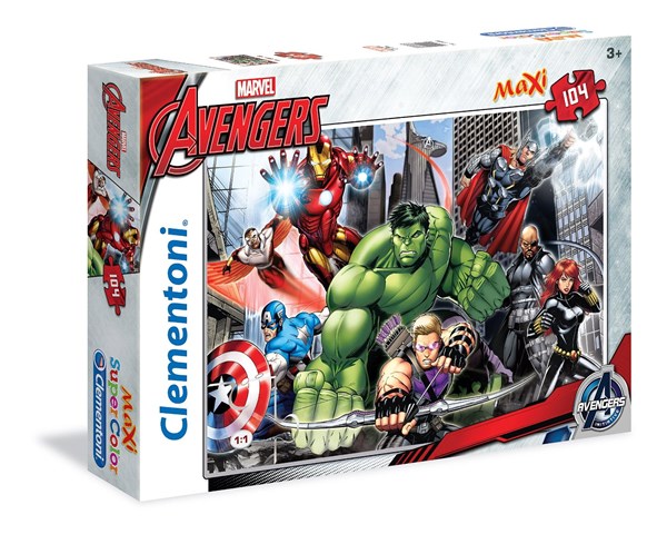 Clementoni (23688) - "Avengers" - 104 piezas