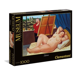 Clementoni (39309) - Fernando Botero: "Fernando Botero" - 1000 piezas