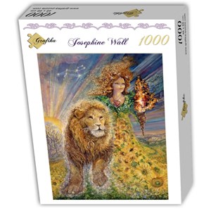 Grafika (T-00035) - Josephine Wall: "Zodiac Sign, Leo" - 1000 piezas