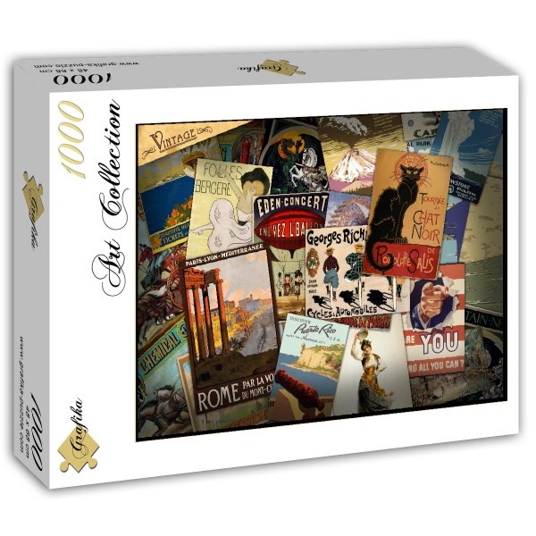 Grafika (T-00041) - "Vintage Poster" - 1000 piezas