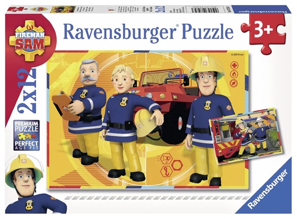 Ravensburger (07584) - "Fireman Sam" - 12 piezas