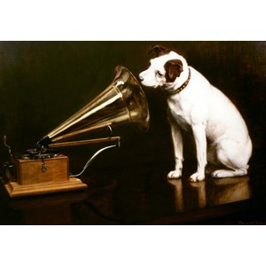 Grafika Kids (00342) - Francis Barraud: "His Master's Voice" - 100 piezas