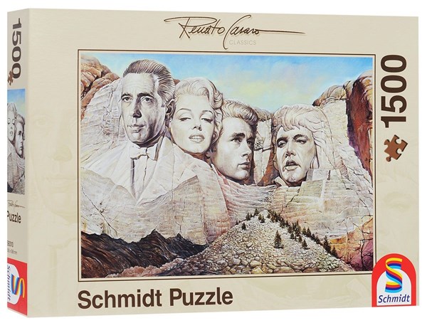 Schmidt Spiele (59310) - Renato Casaro: "Mount Hollywood" - 1500 piezas