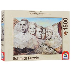 Schmidt Spiele (59310) - Renato Casaro: "Mount Hollywood" - 1500 piezas