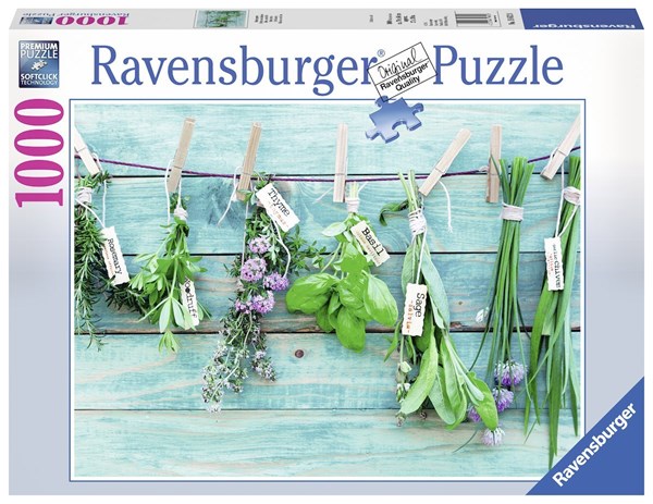 Ravensburger (19612) - "Herb Garden" - 1000 piezas