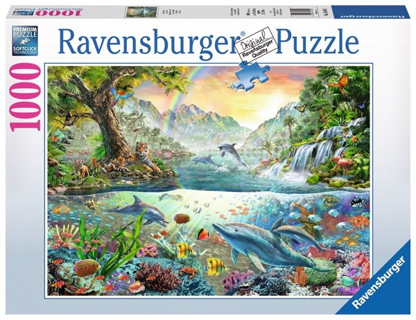 Ravensburger (19484) - "In Paradise" - 1000 piezas