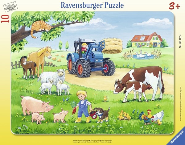 Ravensburger (06117) - "Farm Animals" - 10 piezas