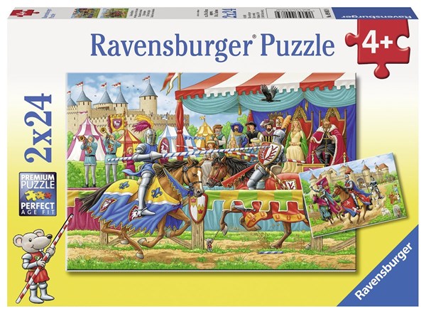 Ravensburger (09083) - "Knights" - 24 piezas
