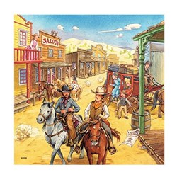 Ravensburger (09250) - "Wild West" - 49 piezas