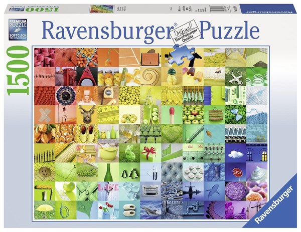 Ravensburger (16322) - "99 Beautiful Colors" - 1500 piezas