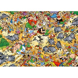 Ravensburger (19163) - "Asterix Hunting Boar" - 1000 piezas