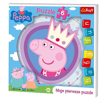 Trefl (36116) - "Peppa Pig" - 6 piezas
