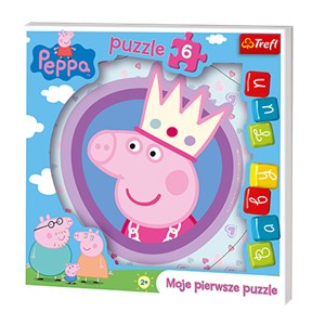 Trefl (36116) - "Peppa Pig" - 6 piezas