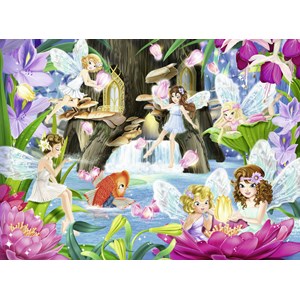 Ravensburger (10942) - "Magical Fairy Night" - 100 piezas