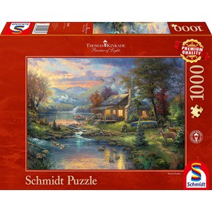 Schmidt Spiele (59467) - Thomas Kinkade: "Paradise" - 1000 piezas