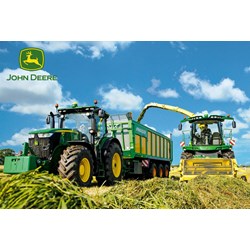 Schmidt Spiele (56044) - "John Deere, 7310R" - 100 piezas