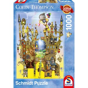 Schmidt Spiele (59354) - Colin Thompson: "Castle in the Air" - 1000 piezas