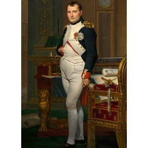 Grafika Kids (00362) - Jacques-Louis David: "The Emperor Napoleon in his study at the Tuileries, 1812" - 24 piezas