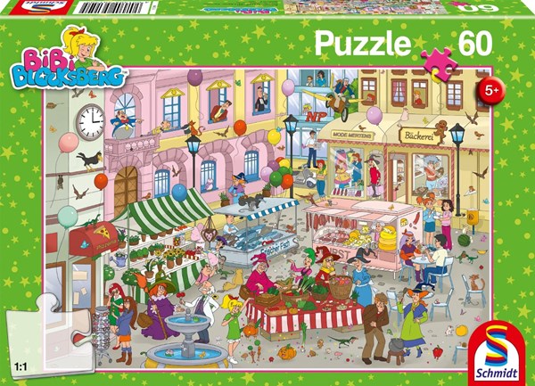 Schmidt Spiele (56150) - "Bibi Blocksberg" - 60 piezas