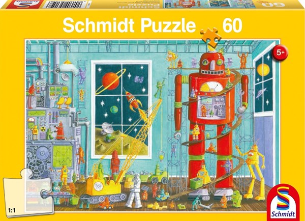 Schmidt Spiele (56159) - "Robot" - 60 piezas