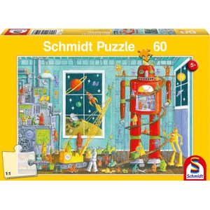Schmidt Spiele (56159) - "Robot" - 60 piezas