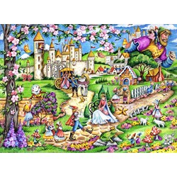 Schmidt Spiele (56160) - "Fairyland" - 100 piezas