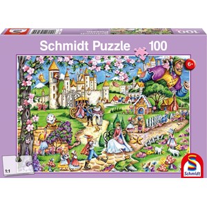 Schmidt Spiele (56160) - "Fairyland" - 100 piezas