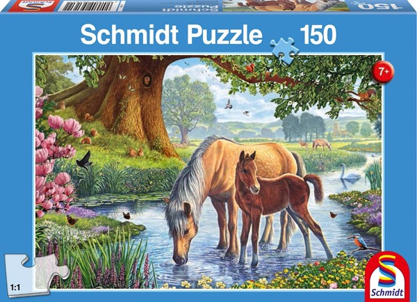 Schmidt Spiele (56161) - "Horses" - 150 piezas