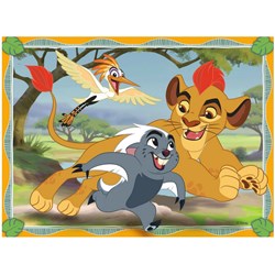 Ravensburger (07158) - "The Lion Guard" - 12 16 20 24 piezas